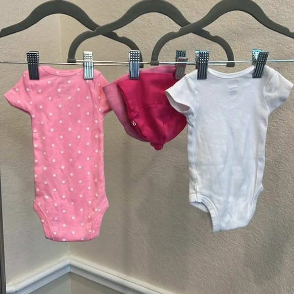 Newborn NB Summer Baby Girl Bundle - Picture 13 of 17